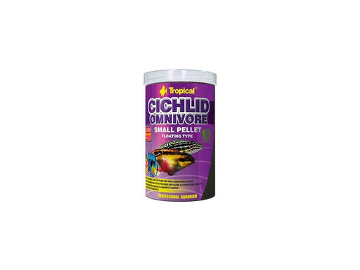 Tropical Cichlid Omnivore Small Pellet 1000 ml. / 360 g.