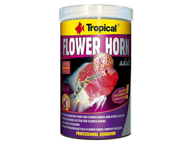 Tropical Flower Horn Adult Pellet 1000 ml. / 400 g.