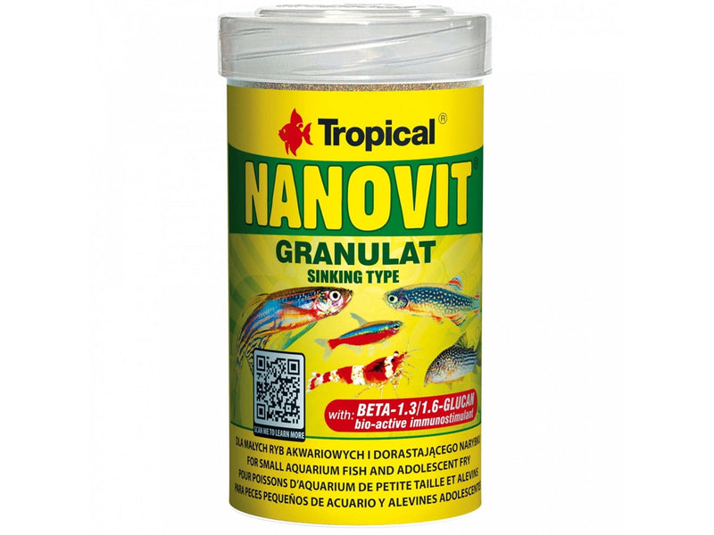 Tropical Nanovit Granulat 100 ml.