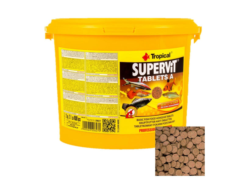 Tropical Supervit Tablets A 2 kg. ca. 4500 stk.