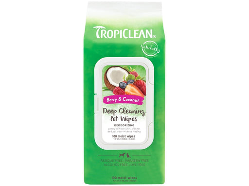 Tropiclean Deep Cleaning Wipes