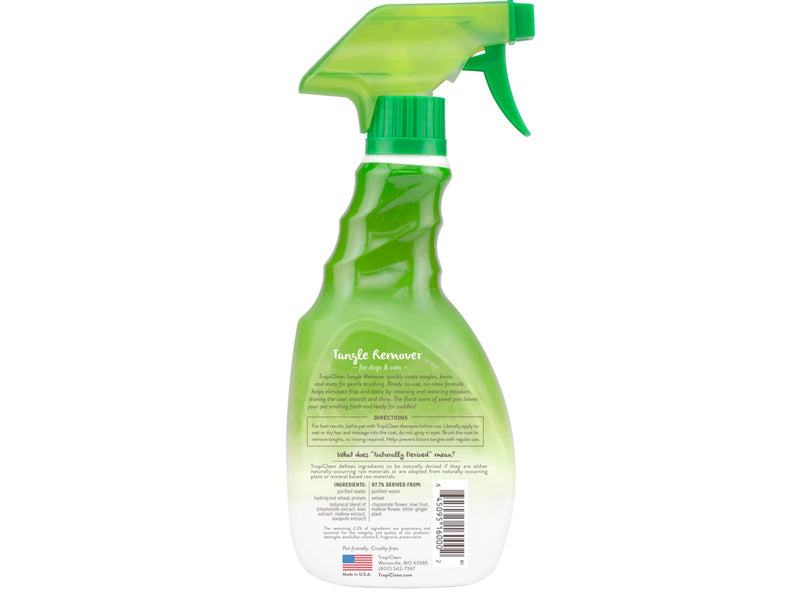 Tropiclean Sweat Pea Tangle Remover Spray for Pets 473ml