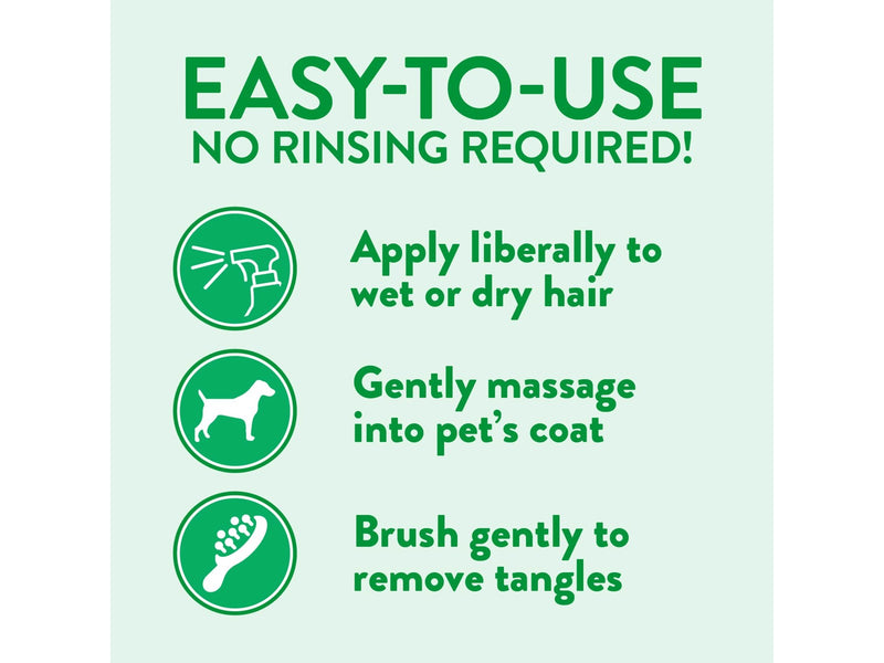 Tropiclean Sweat Pea Tangle Remover Spray for Pets 473ml