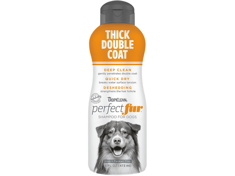 Tropiclean - perfect fur thick double coat shampoo - 473ml (719.1830)