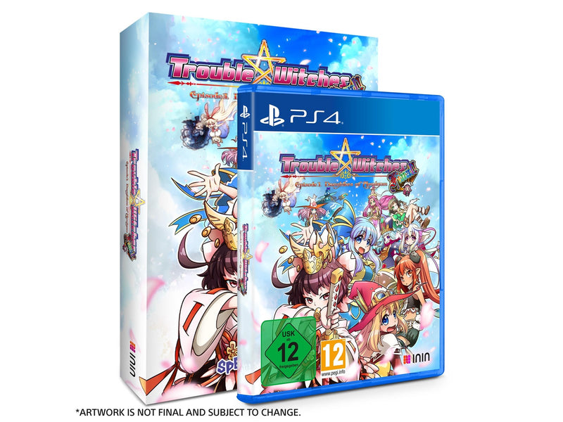 Trouble Witches Final! Episode 01: Daughters of Amalgam - Sony PlayStation 4 - Shoot 'em up - PEGI 12