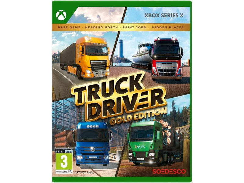 Truck Driver (Gold Edition) - Microsoft Xbox Series X - Simulator - PEGI 3