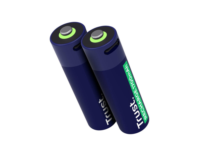 Trust 2 x AA USB-C Rechargeable