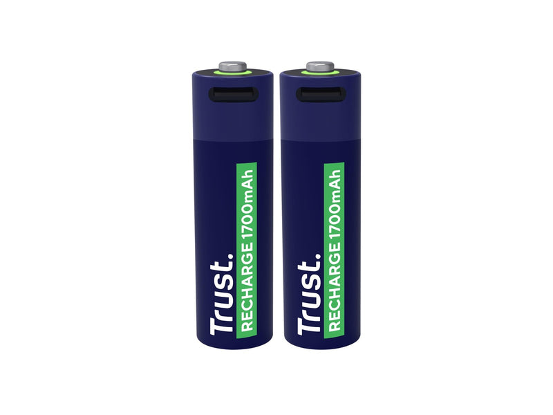 Trust 2 x AA USB-C Rechargeable