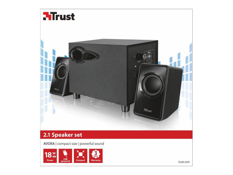 Trust Avora 2.1 Speaker Set - 2.1 PC-Lautsprecher