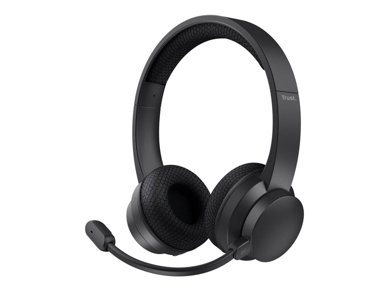 Trust Ayda Wireless ENC headset - Black