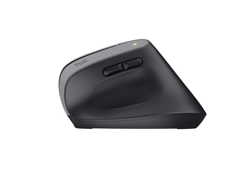 Trust Bayo+ Wireless Multidevice - Ergonomische Maus (Schwarz)