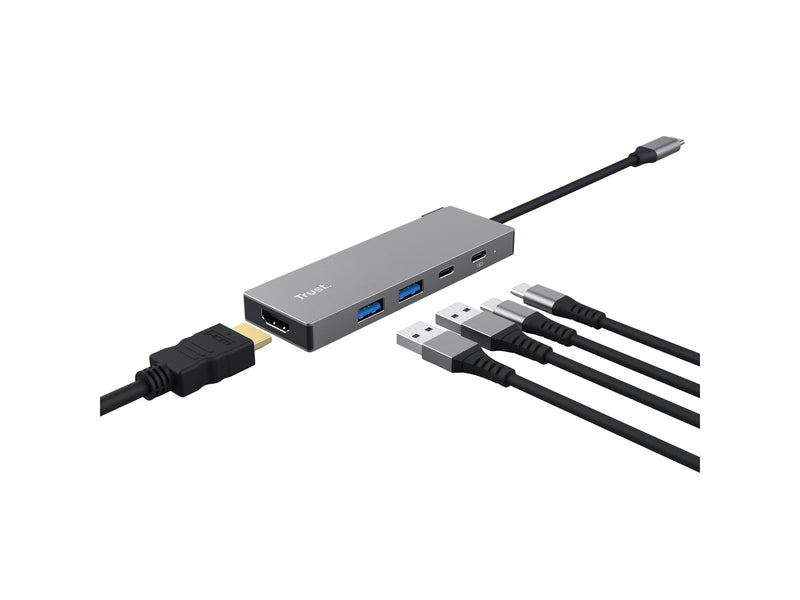Trust Dalyx 5-in-1 USB-C Multiport Adapter