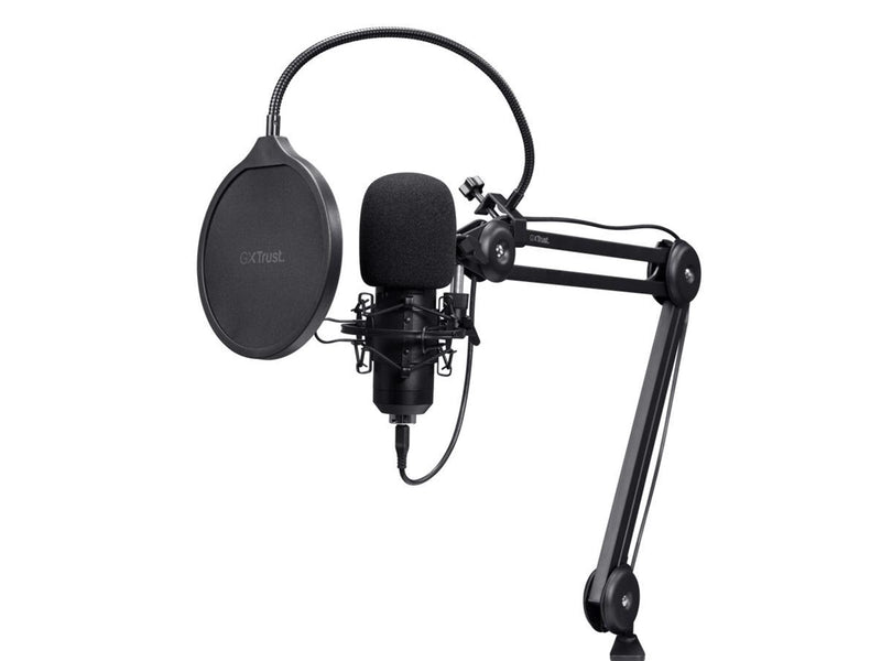 Trust GXT 270 Emita II+ Black Podcast microphone