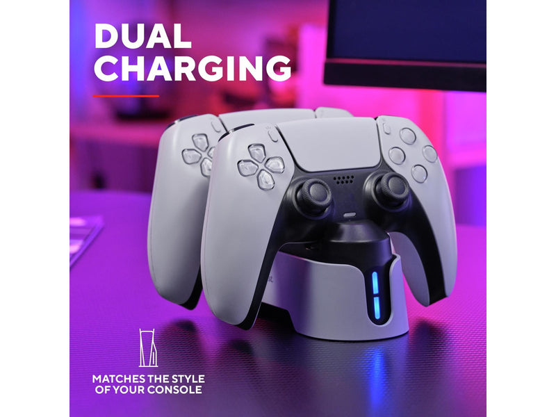 Trust GXT228 Dual Charging Dock - Wired - Sony PlayStation 5