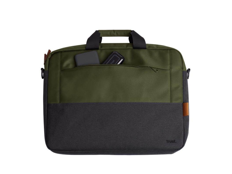 Trust Lisboa - notebook carrying case - topload durable - green