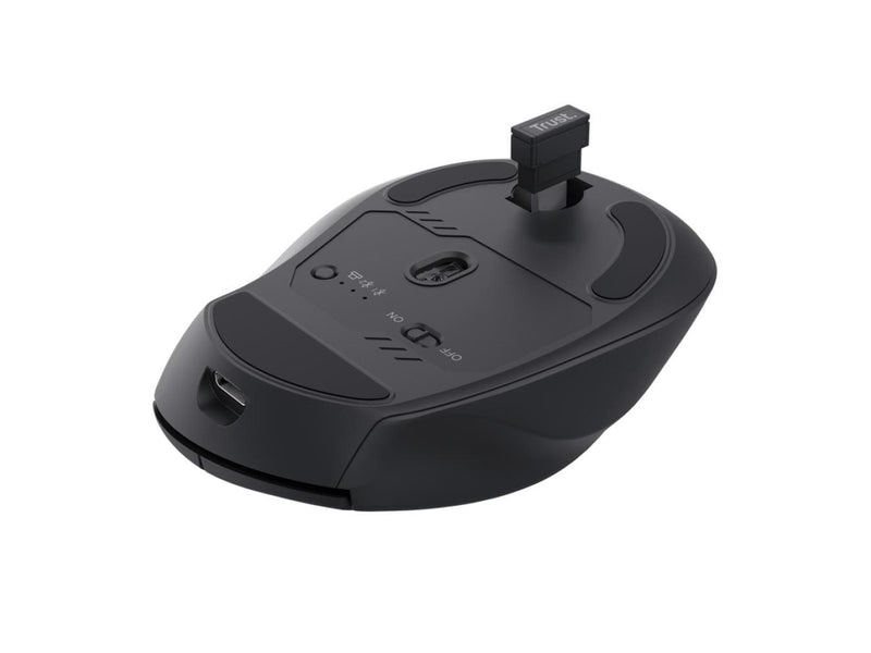 Trust Niven Comfort Multi - Black - Maus (Schwarz)