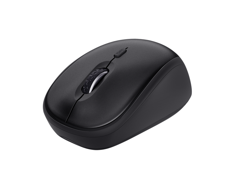 Trust ODY II WL KEYBOARD & MOUSE WHT ND - Tastatur & Maus Set - Full-Size - Nordic ISO - Schwarz