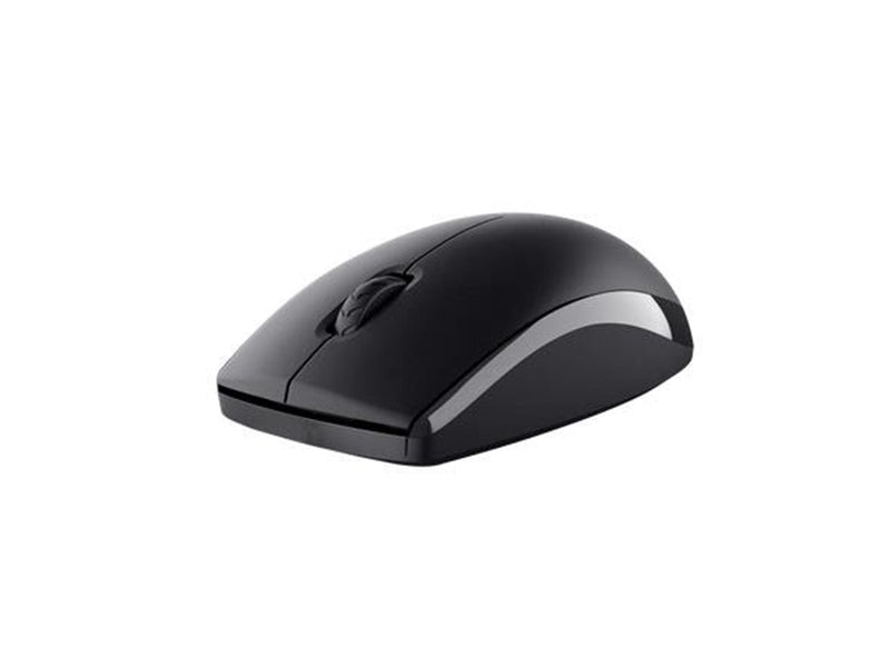 Trust Primo Wireless Deskset Nordic - Tastatur & Maus Set - Full-Size - Nordic ISO - Schwarz