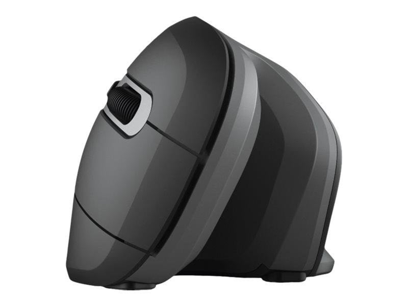 Trust Verro Ergonomic Wireless Mouse - Vertical mouse (Schwarz)