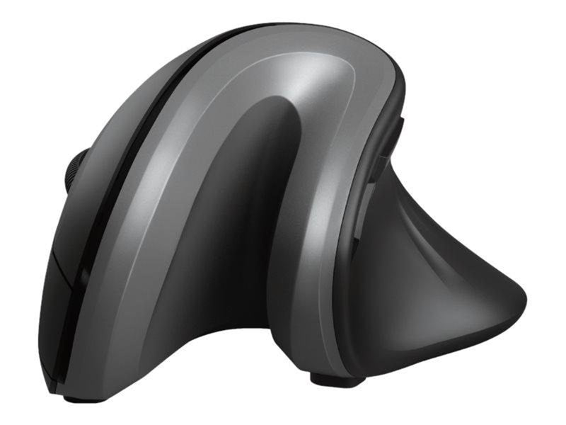 Trust Verro Ergonomic Wireless Mouse - Vertical mouse (Schwarz)