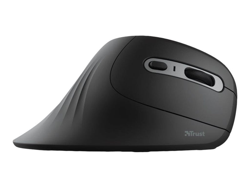 Trust Verro Ergonomic Wireless Mouse - Vertical mouse (Schwarz)