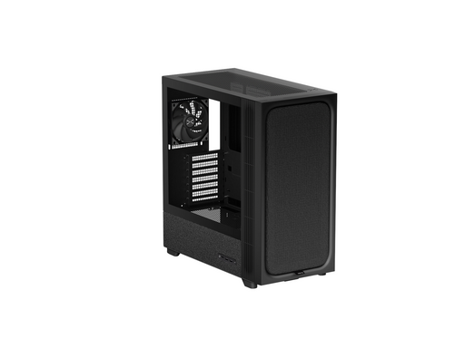 Tryx FLOVA F50 Black - Gehäuse - Miditower - Schwarz