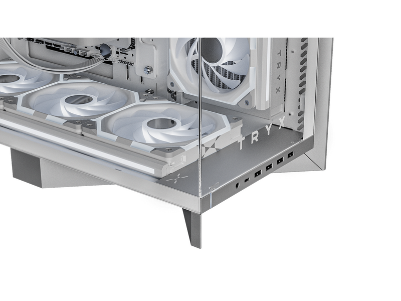 Tryx LUCA L70 Midtower Case White - Gehäuse - Tower - Weiß