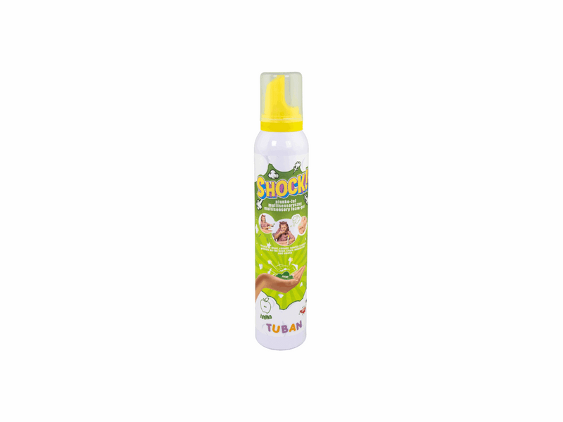 Tuban Shock! – Multisensorisches Schaum-Gel – Apfel 200 Ml