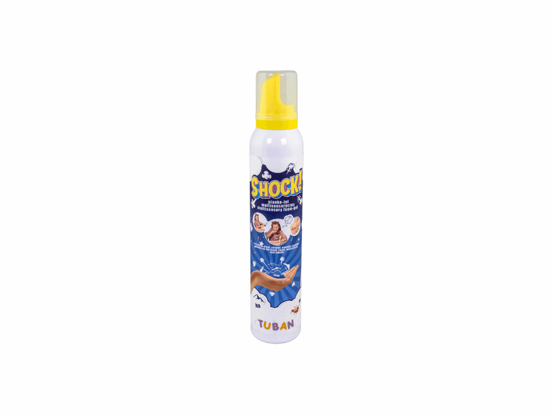 Tuban Shock! – Multisensorisches Schaum-Gel – Eis 200 Ml