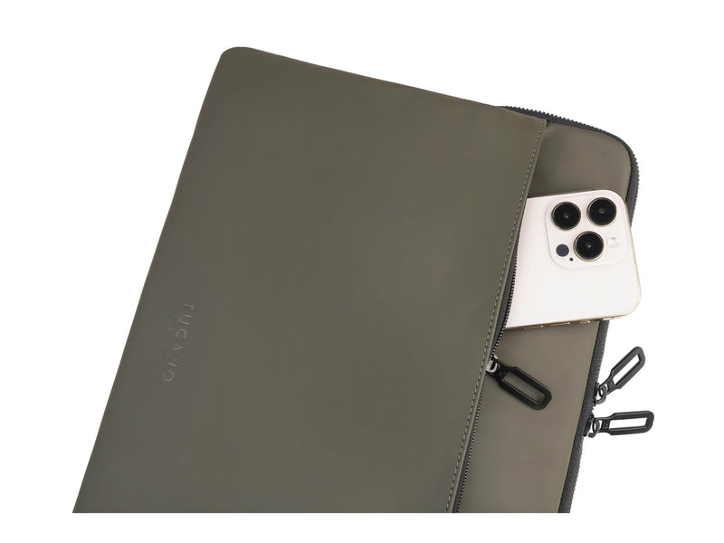 Tucano Gommo Hülle für MacBook Air 15" & Laptop 14" | Militärgrün