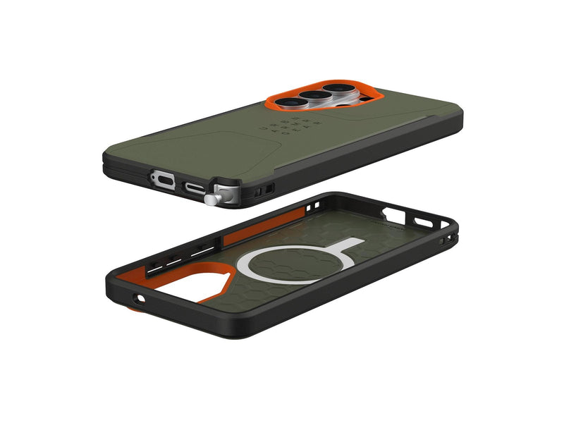 UAG Civilian - Olive Drab/Orange - Samsung Galaxy S26 Ultra