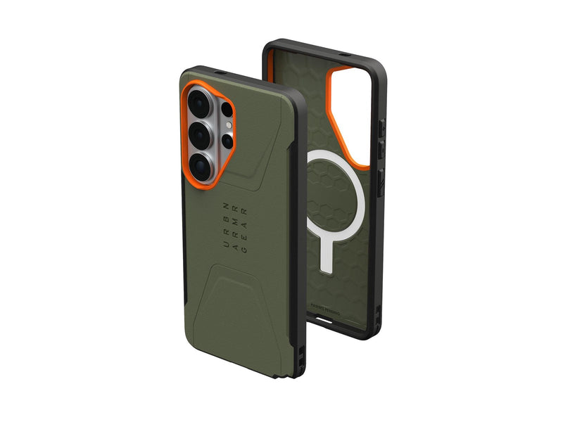 UAG Civilian - Olive Drab/Orange - Samsung Galaxy S26 Ultra