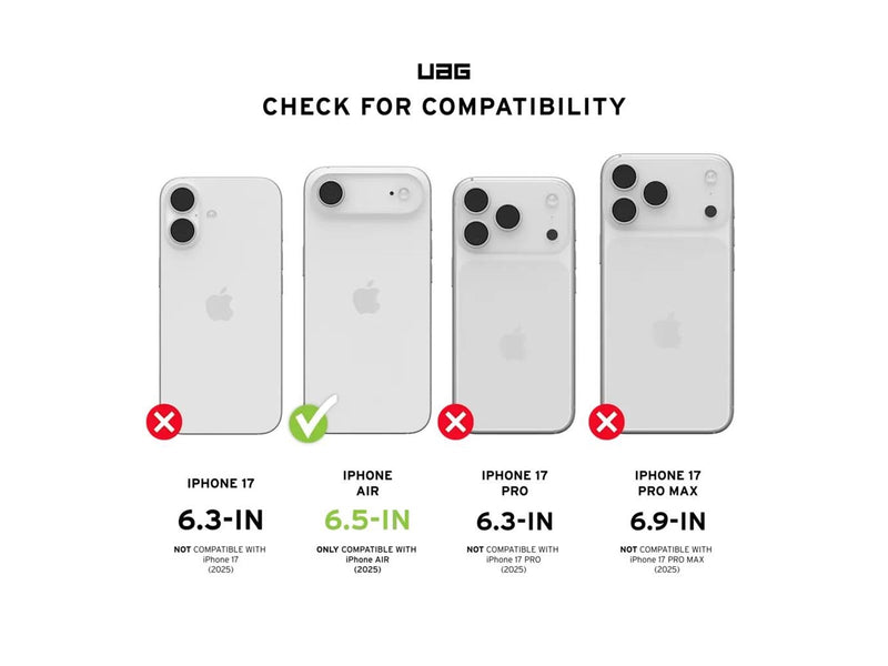 UAG Dot MagSafe - Ash - iPhone Air