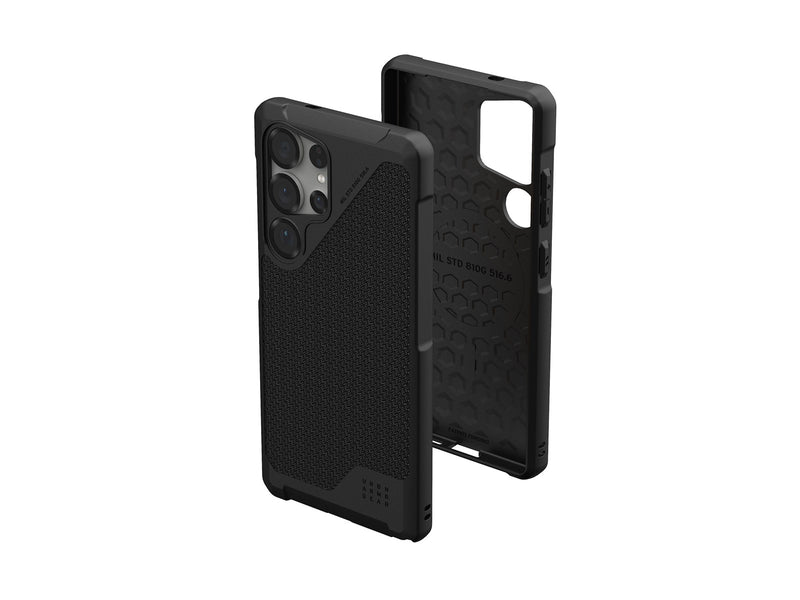 UAG Metropolis LT w/Magnet - Kevlar Black - Samsung Galaxy S25 Ultra