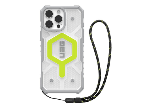 UAG Pathfinder Clear Magsafe Active Neon Lanyard - iPhone 16 Pro Max