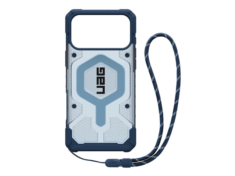 UAG Pathfinder Clear Magsafe - Blues Lanyard - iPhone 17 Pro Max