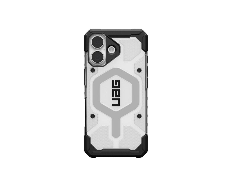 UAG Pathfinder Clear Magsafe - Ice/Silver - iPhone 17