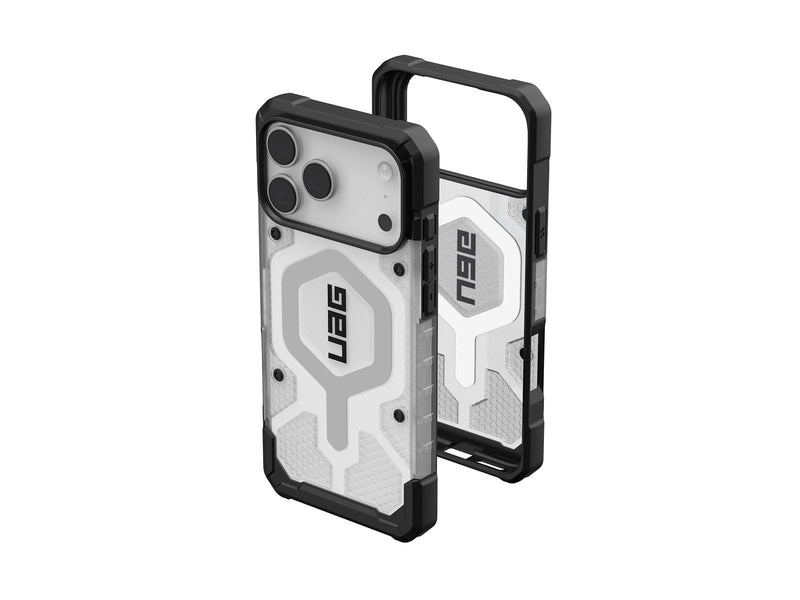 UAG Pathfinder Clear Magsafe - Ice/Silver - iPhone 17 Pro Max
