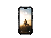UAG Pathfinder Clear with MagSafe for iPhone 16 - Ash