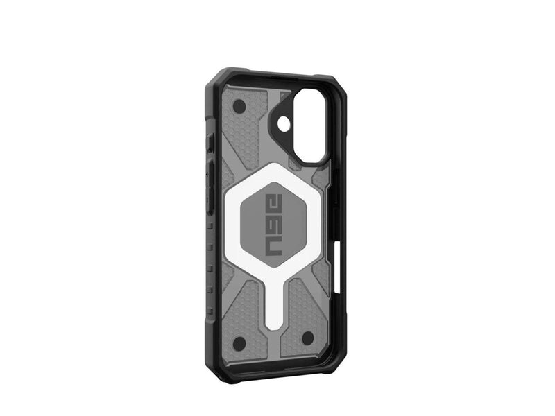UAG Pathfinder Clear with MagSafe for iPhone 16 - Ash