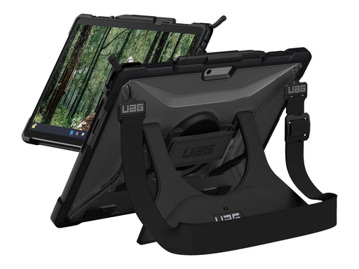 UAG Plasma Series Rugged Case for Surface Pro 13" 12/11/10/9 - Plasma Series w/ Handstrap and Shoulder Strap - Clear
