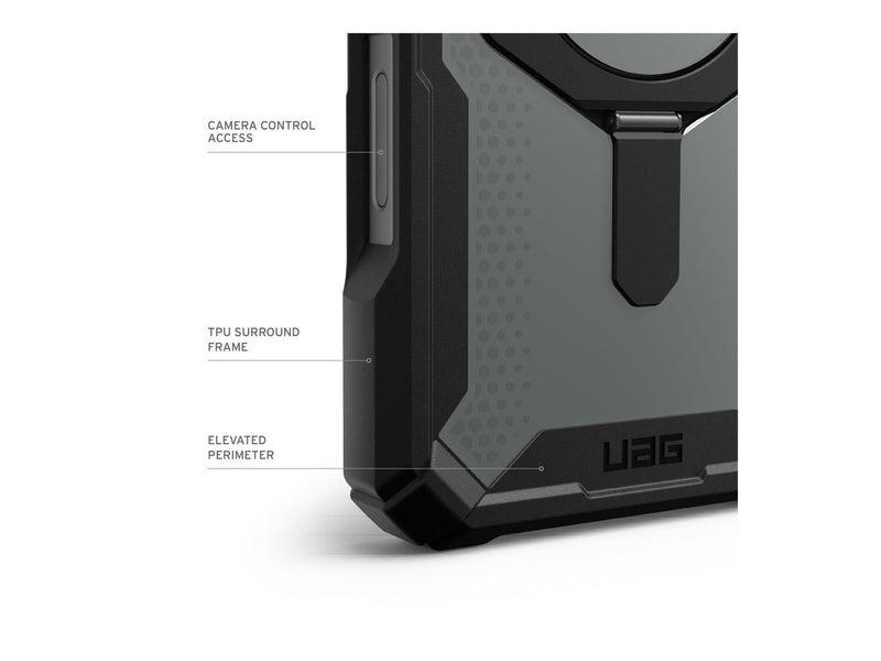 UAG Plasma XTE Magsafe Black/Orange - iPhone 16 Pro