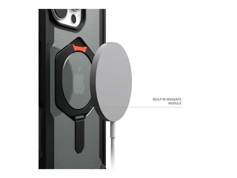 UAG Plasma XTE Magsafe Black/Orange - iPhone 16 Pro