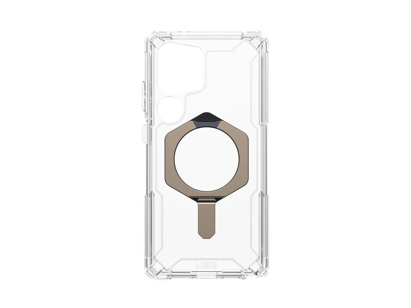 UAG Plasma XTE w/ Magnet - Clear/Titanium - Samsung Galaxy S25 Ultra
