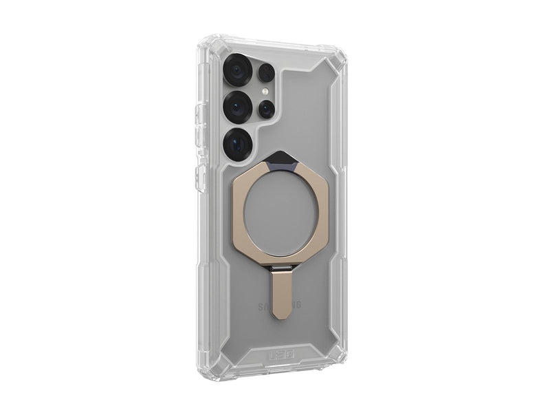 UAG Plasma XTE w/ Magnet - Clear/Titanium - Samsung Galaxy S25 Ultra