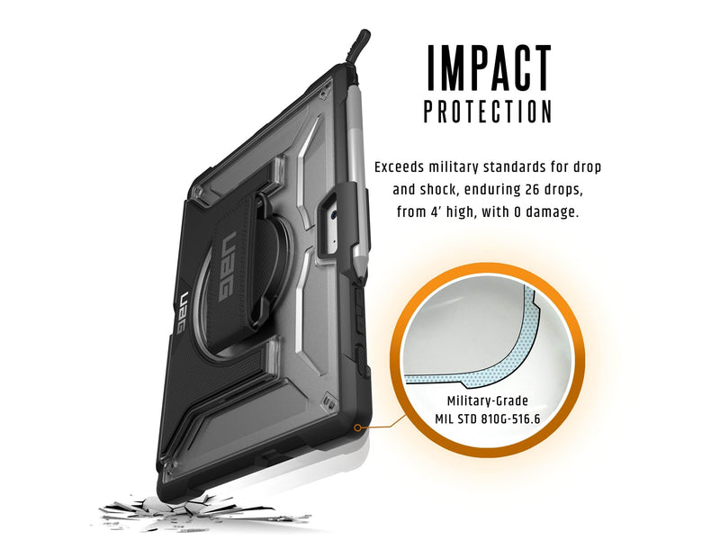 UAG Plasma with Handstrap ice - Microsoft Surface Go 1/Go 2/Go 3