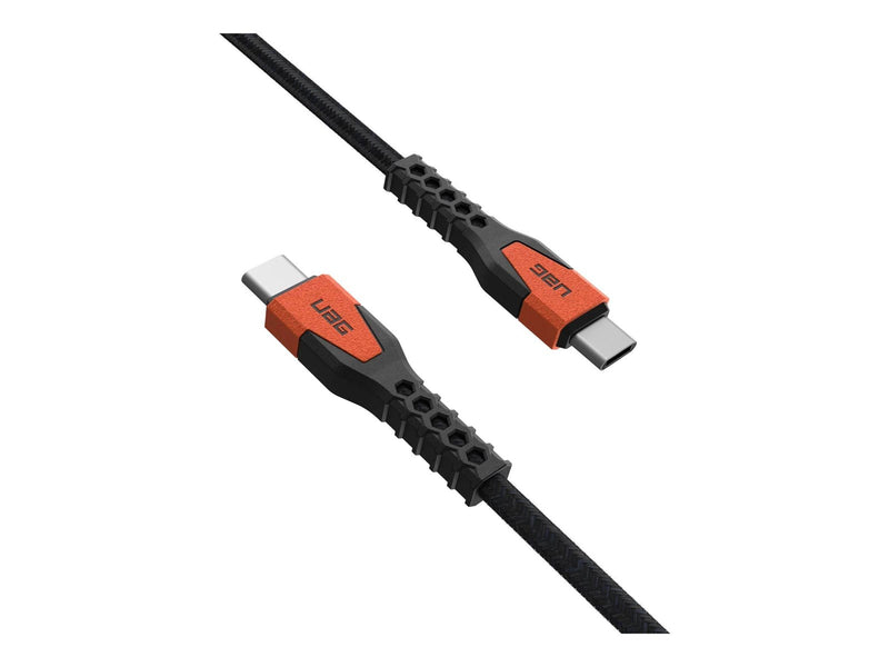 UAG Rugged Kevlar Cable USB-C - USB-C 1.5m black/orange BULK