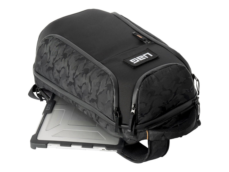 UAG Rugged Laptop Backpack 24-Liter - Pack Series Black Midnight Camo