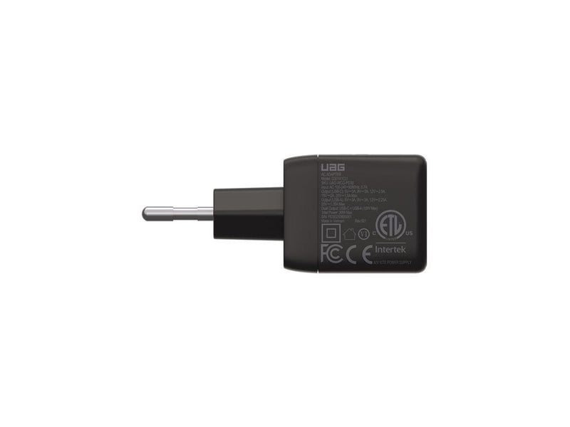 UAG SRGE 30W 2Port USB-C - USB-A Wall Charger EU Black
