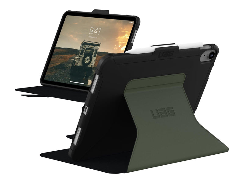 UAG Scout Folio Cover black/olive - iPad 10.9" 2022 / 11" 2025